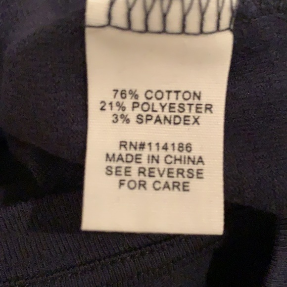 Adyson Parker Tie Waist Midi-Dress Size: XS Navy - Picture 7 of 7